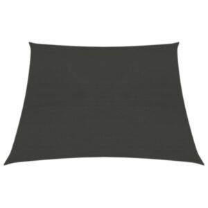 Солнечный парус U24 160 г/м², серый антрацит, 4/5 x 4 м, HDPE