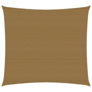 Pood24 päikesepuri 160 g/m² pruunikashall 6 x 6 m HDPE