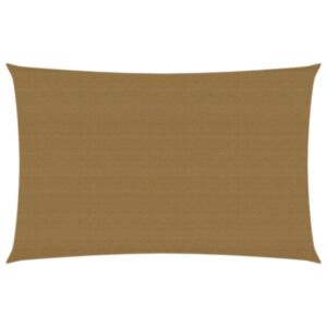 Pood24 päikesepuri 160 g/m² hallikaspruun 5 x 7 m HDPE