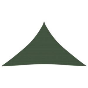 U24 saules pulkstenis, 160 g/m², tumši zaļš, 3,5 x 3,5 x 4,9 m, HDPE