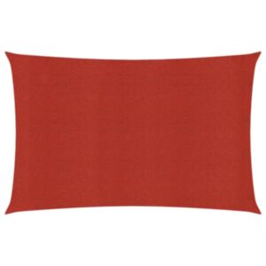 Pood24 päikesepuri 160 g/m² punane, 5 x 7 m, HDPE