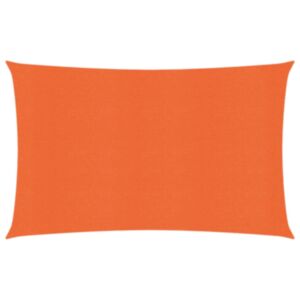 Pood24 päikesepuri 160 g/m² ristkülik, oranž, 5x7 m, HDPE