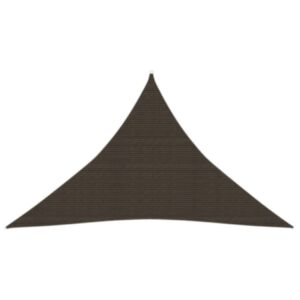 U24 saules pulkstenis 160 g/m² brūns, 2,5 x 2,5 x 3,5 m, HDPE