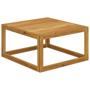 U24 журнальный столик 68x68x29 см, прочный ящик из дерева акации
