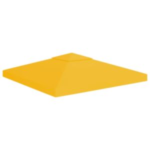 U24 divkāršās jumta jumts 310 g / m² 3 x 3 m, dzeltens