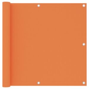 Шторка для балкона U24, оранжевая, 90 x 300 см, ткань оксфорд