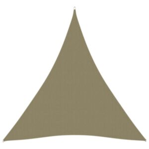 Солнечные часы U24, ткань оксфорд, треугольные, 3 x 4 x 4 м, бежевые
