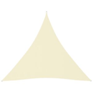 U24i солнцезащитный козырек из оксфордской ткани, треугольный, 3 x 3 x 3 м, кремовый