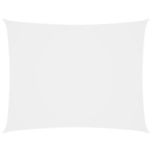 U24 Oksfordas auduma saulessargs, taisnstūrveida, 2,5 x 3,5 m balts