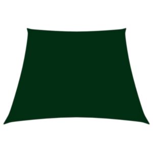 U24 солнцезащитный козырек из оксфордской ткани, трапециевидный, 3/4 x 2 м, темно-зеленый