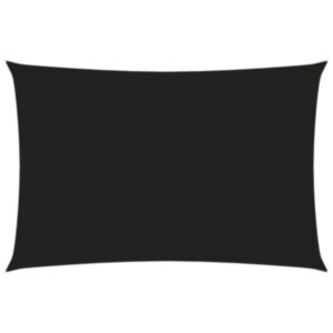 U24 солнцезащитный козырек из оксфордской ткани, прямоугольный, 2,5 x 5 м, черный