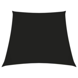 U24 Oksfordas auduma saules trapece, 3/4 x 2 m melna