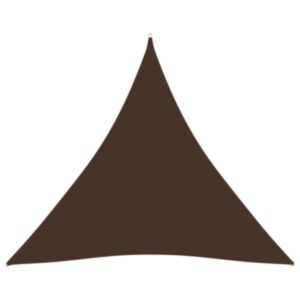 Солнечные часы U24, ткань оксфорд, треугольные, 4,5x4,5x4,5 м, коричневые