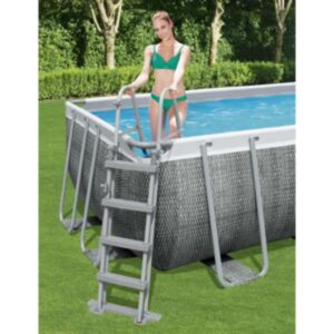 Bestway Flowclear četrpakāpju baseina kāpnes 122 cm