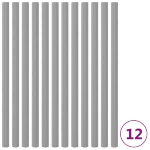 Pood24 batuuditorude vahtümbrised 12 tk, 92,5 cm, hall