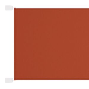 Pood24 vertikaalne varikatus terrakota 180x800 cm Oxfordi kangas