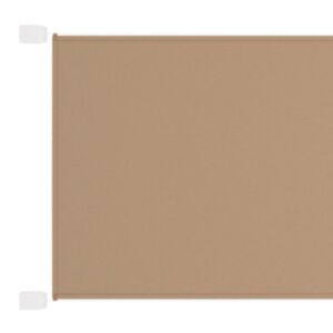 Pood24 vertikaalne varikatus, pruunikashall, 100x1000 cm Oxford kangas