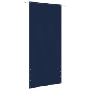 Балконная ширма U24, синяя, 120 x 240 см, ткань Оксфорд