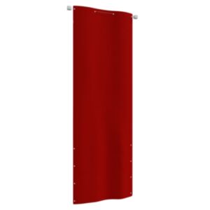 Балконная ширма U24, красная, 80 x 240 см, ткань Оксфорд