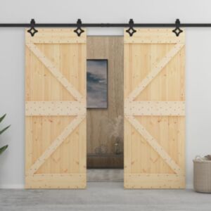 U24 slaids ar piederumu komplektu 90 x 210 cm, priedes koks