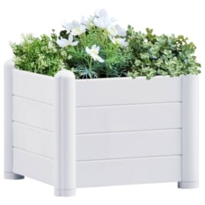 Pood24 aia taimelava, PP, valge, 43 x 43 x 35 cm