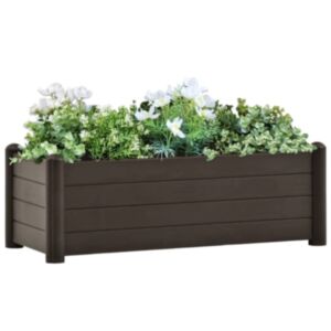 U24 dārza stādītājs PP Mocha 100 x 43 x 35 cm