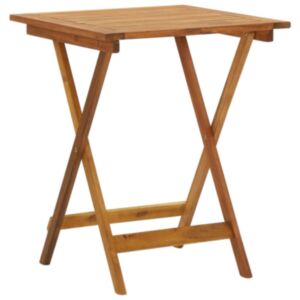 Складной садовый стол U24, 60 x 60 x 75 см, древесина акации