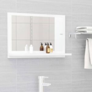 U24 vannas spoguļu skapis balts 60 x 10,5 x 37 cm skaidu plātne