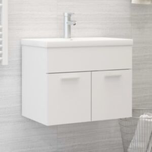 U24 izlietnes skapis, balts, 60 x 38,5 x 46 cm, skaidu plātne