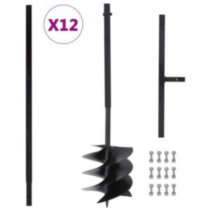 Pood24 käepidemega maapuur 250 mm pikendustoruga 12 m teras