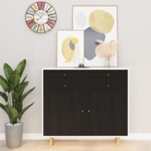 U24 pašlīmējošās mēbeļu plēves, 2 gabali tumša koka 500x90 cm PVC