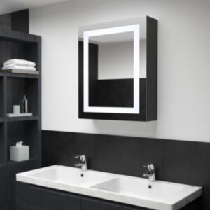 Зеркальный шкафчик для ванной U24 LED, 50 x 13 x 70 см