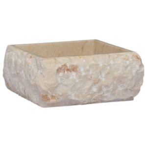 U24 izlietne, krējums, 30x30x13 cm, marmors