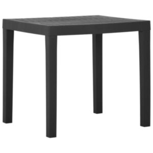 U24 dārza galds, pelēks, 79 x 65 x 72 cm, plastmasa
