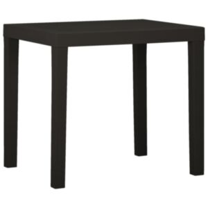 Садовый стол U24, антрацит, 79 x 65 x 72 см, пластик