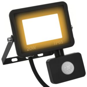 Pood24 anduriga LED prožektor, 20 W, soe valge