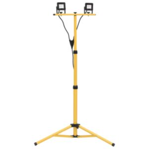 LED prožektors ar U24 statīvu, 2 x 10 W, auksti balts