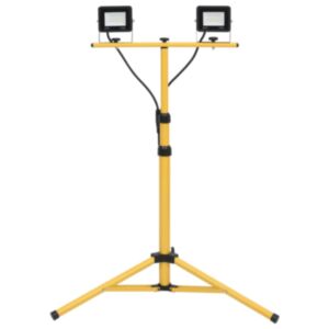 Pood24 statiiviga LED prožektor, 2 x 20 W, külm valge
