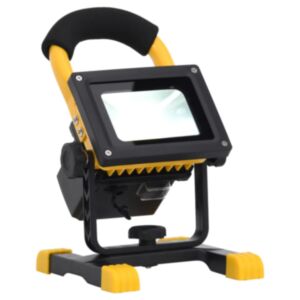 U24 uzlādējams LED prožektors ar rokturi, 30 W, auksti balts