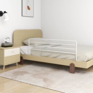 Pood24 voodipiire väikelapse voodile, valge, (76-137)x55 cm, raud