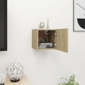 U24 sienas TV skapis, sonoma ozols, 30,5 x 30 x 30 cm