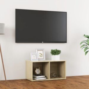 U24 TV statīvs, Sonoma ozols, 72x35x36,5 cm, skaidu plātne