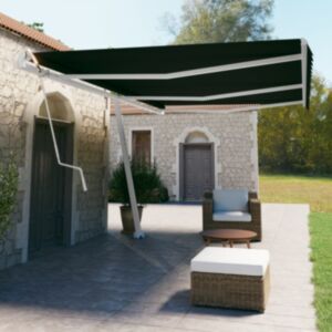 Pood24 iseseisev automaatne varikatus 600x350 cm antratsiit