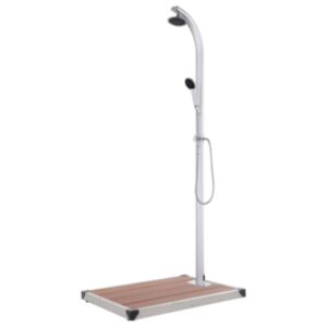 Pood24 aiadušš pruuni alusega, 220 cm, alumiinium