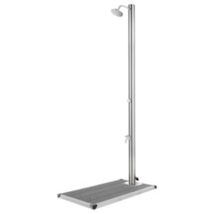 Pood24 aiadušš halli alusega, 220 cm, roostevaba teras
