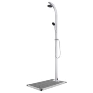 Pood24 aiadušš halli alusega, 220 cm, alumiinium