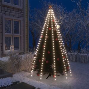 U24 egles gaismas, tīkls, 300 LED, auksti balta gaisma, 300 cm