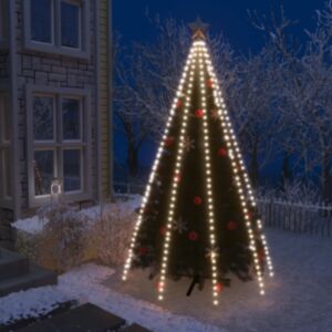 U24 egles gaismas, tīkls, 400 LED, auksti balta gaisma, 400 cm