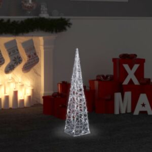 U24 akrila gaismas konuss, LED gaisma, auksti balts 60 cm