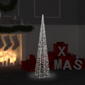 U24 akrila gaismas konuss, LED gaisma, auksti balts 120 cm